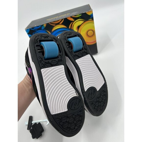 Heelys Propel 2.0 Black Rainbow Foil *READ* - Picture 4 of 7